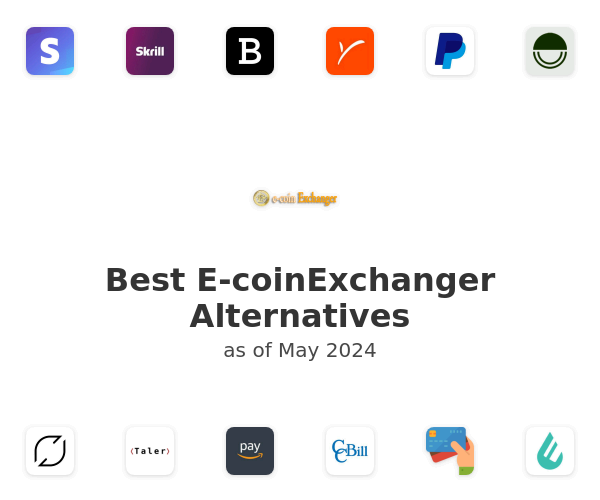 Best E-coinExchanger Alternatives