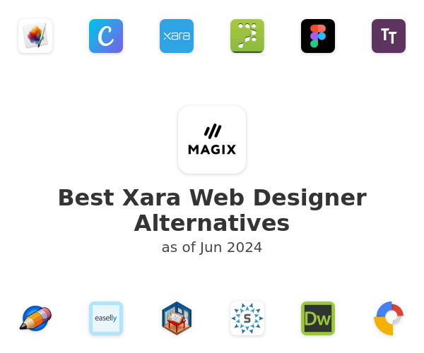 Best Xara Web Designer Alternatives