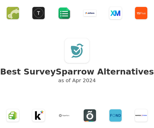 Best SurveySparrow Alternatives