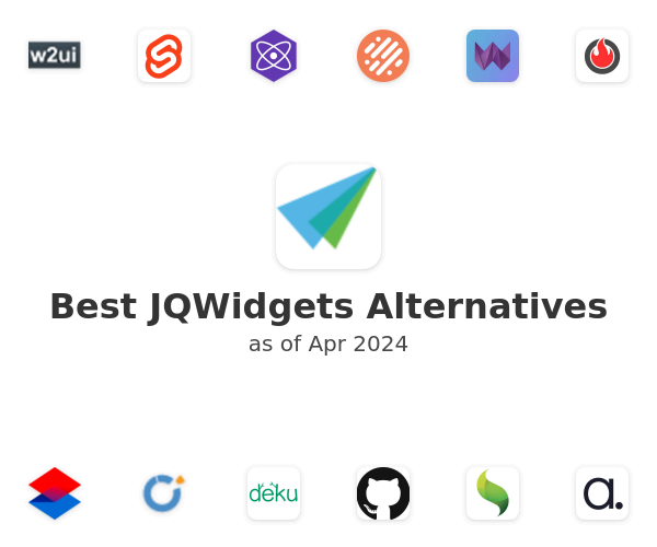 Best JQWidgets Alternatives