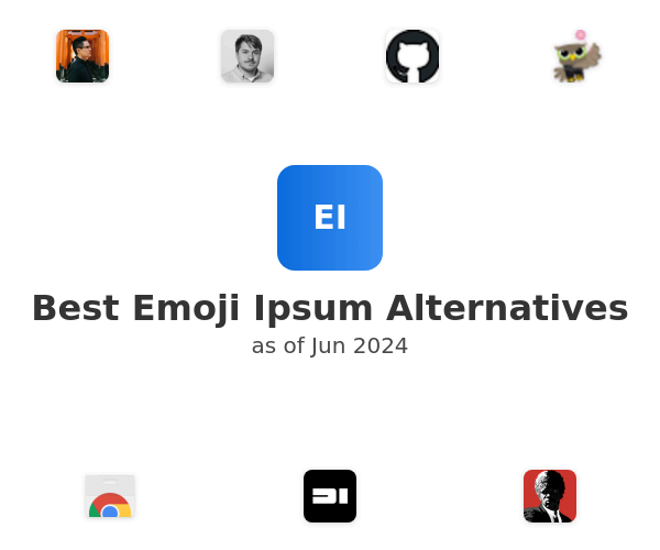 Best Emoji Ipsum Alternatives