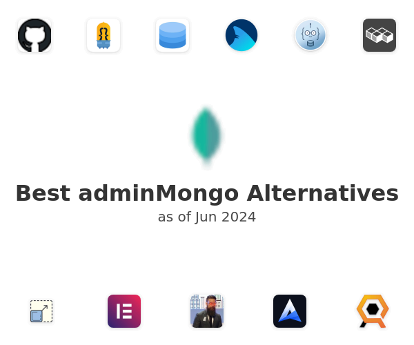 Best adminMongo Alternatives