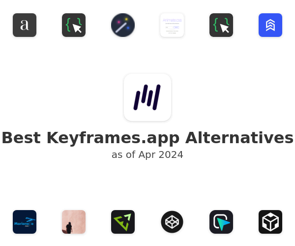 Best Keyframes.app Alternatives