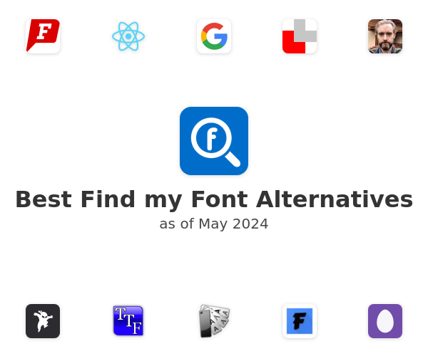Best Find my Font Alternatives