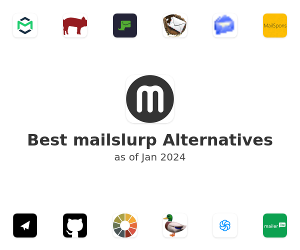 Best mailslurp Alternatives