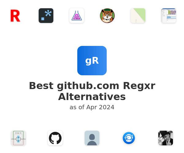 Best github.com Regxr Alternatives