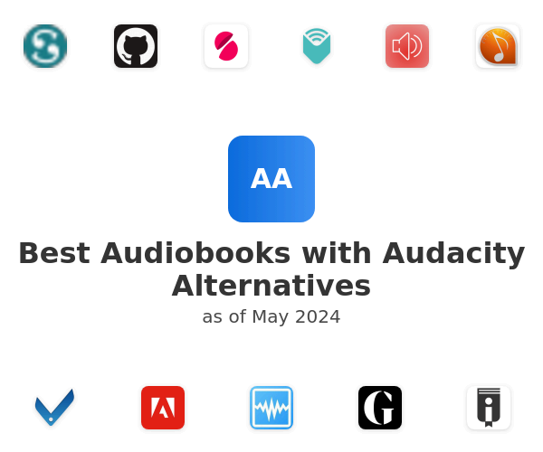 Best Audiobooks with Audacity Alternatives