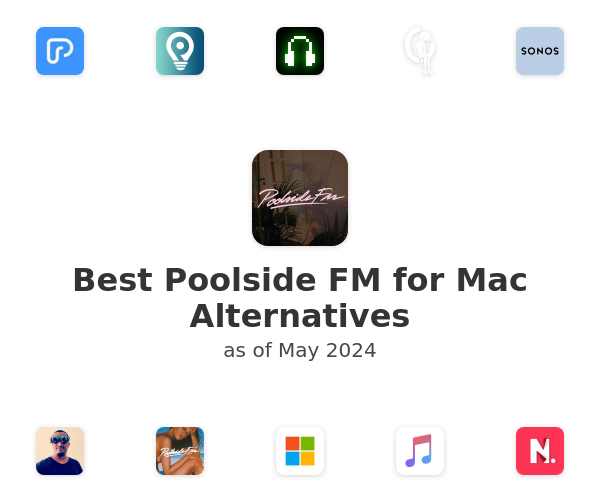 Best Poolside FM for Mac Alternatives