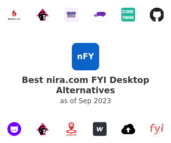 Best nira.com FYI Desktop Alternatives