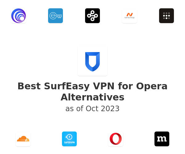 Best SurfEasy VPN for Opera Alternatives