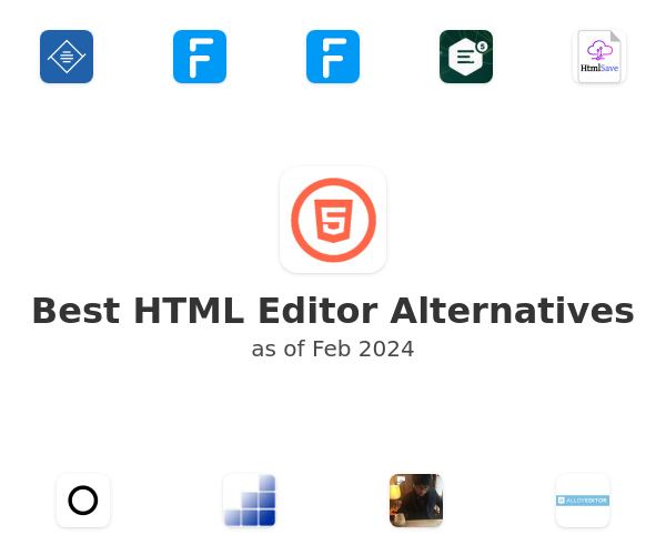 Best HTML Editor Alternatives