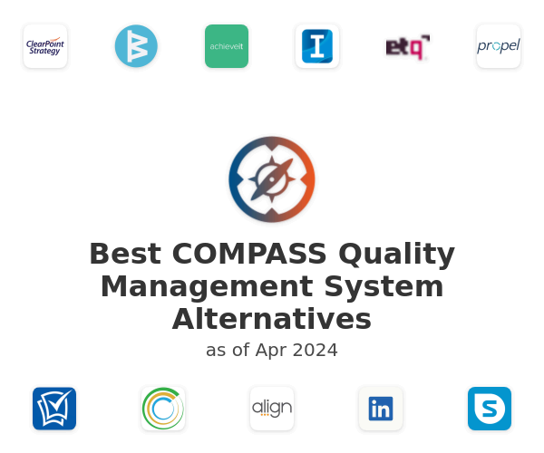 Best COMPASS Quality Management System Alternatives
