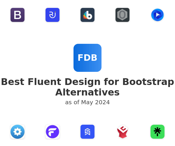 Best Fluent Design for Bootstrap Alternatives