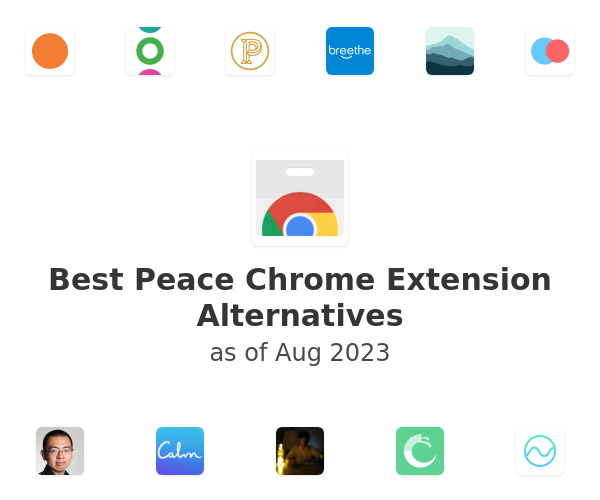 Best Peace Chrome Extension Alternatives