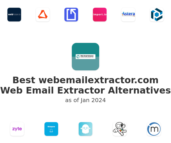 Best webemailextractor.com Web Email Extractor Alternatives