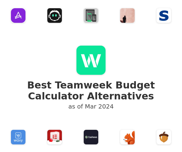 Best Teamweek Budget Calculator Alternatives