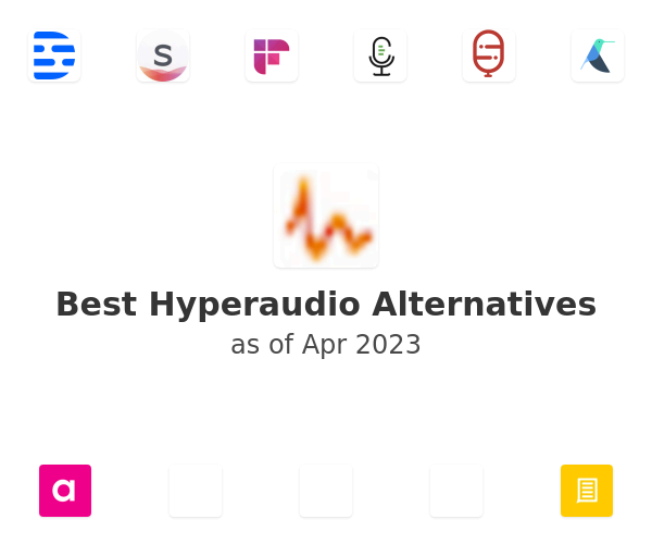 Best Hyperaudio Alternatives