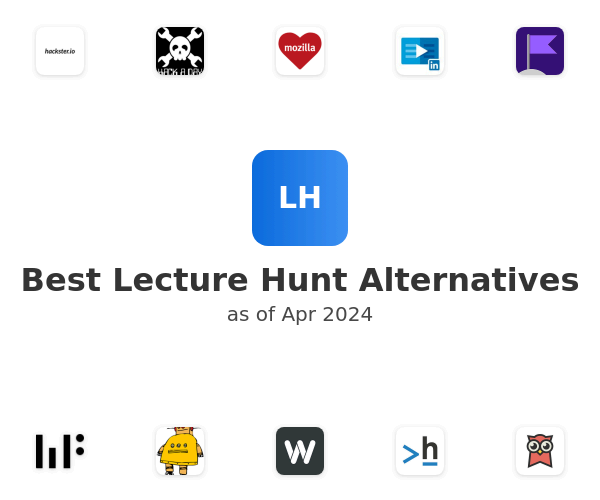 Best Lecture Hunt Alternatives