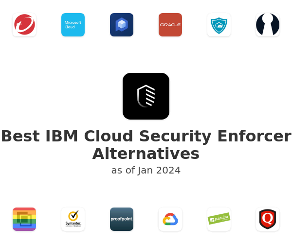 Best IBM Cloud Security Enforcer Alternatives