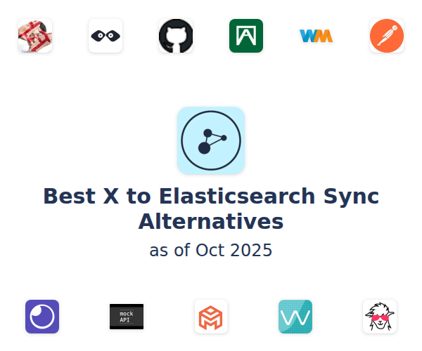 Best X to Elasticsearch Sync Alternatives