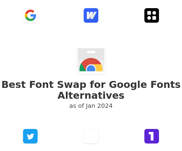 Best Font Swap for Google Fonts Alternatives