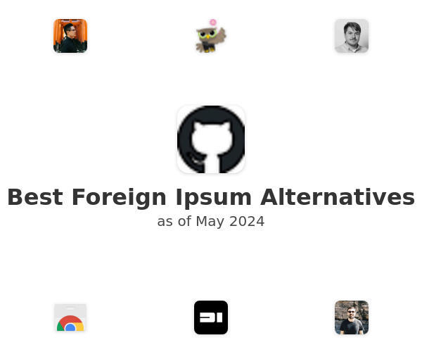 Best Foreign Ipsum Alternatives