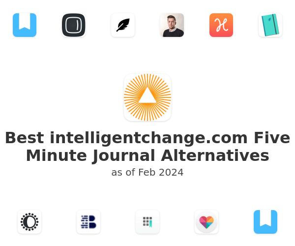 Best intelligentchange.com Five Minute Journal Alternatives