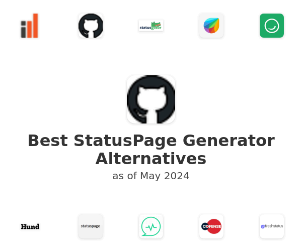 Best StatusPage Generator Alternatives