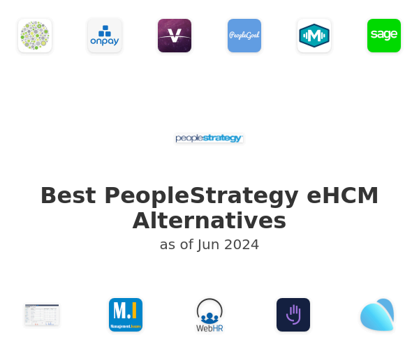 Best PeopleStrategy eHCM Alternatives