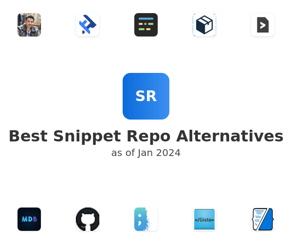Best Snippet Repo Alternatives