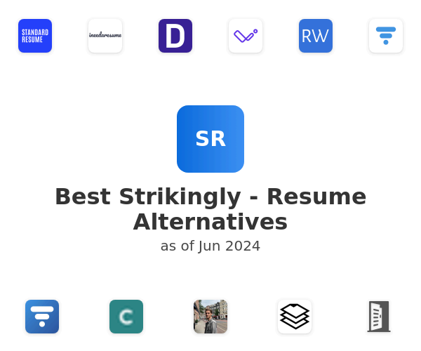 Best Strikingly - Resume Alternatives