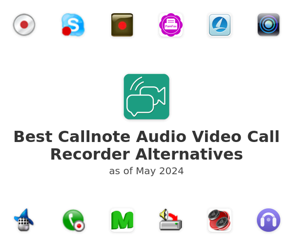 Best Callnote Audio Video Call Recorder Alternatives