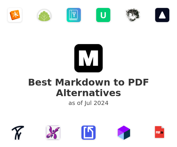 Best Markdown to PDF Alternatives