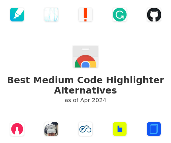 Best Medium Code Highlighter Alternatives