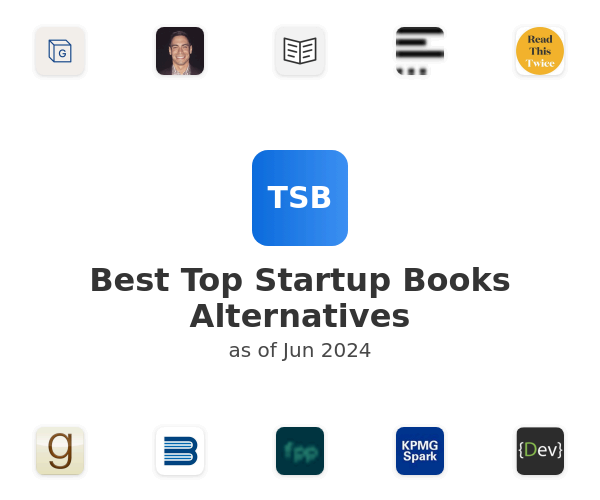 Best Top Startup Books Alternatives