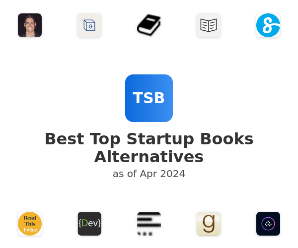 Best Top Startup Books Alternatives