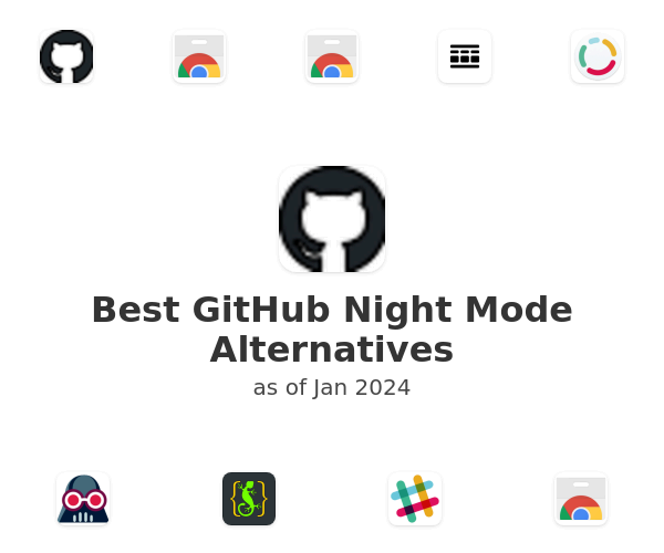 Best GitHub Night Mode Alternatives