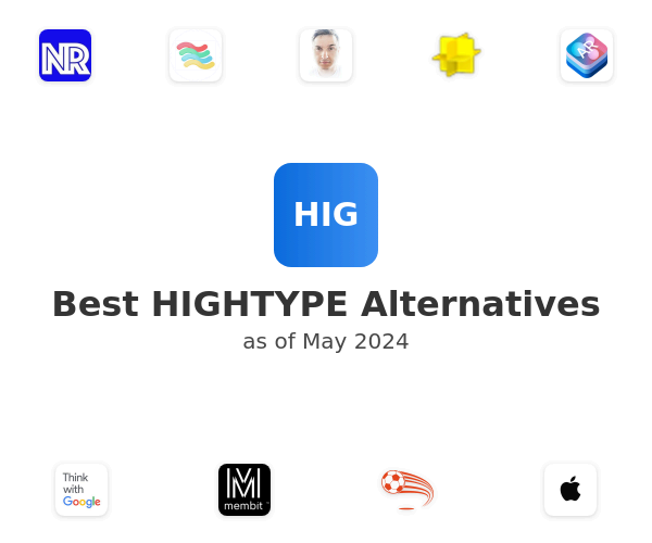 Best HIGHTYPE Alternatives