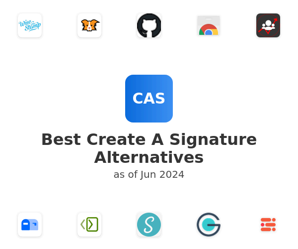 Best Create A Signature Alternatives