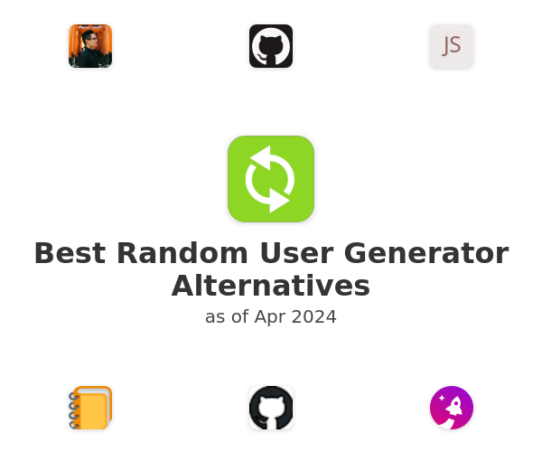 Best Random User Generator Alternatives