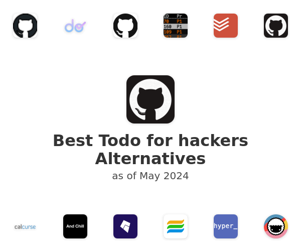 Best Todo for hackers Alternatives