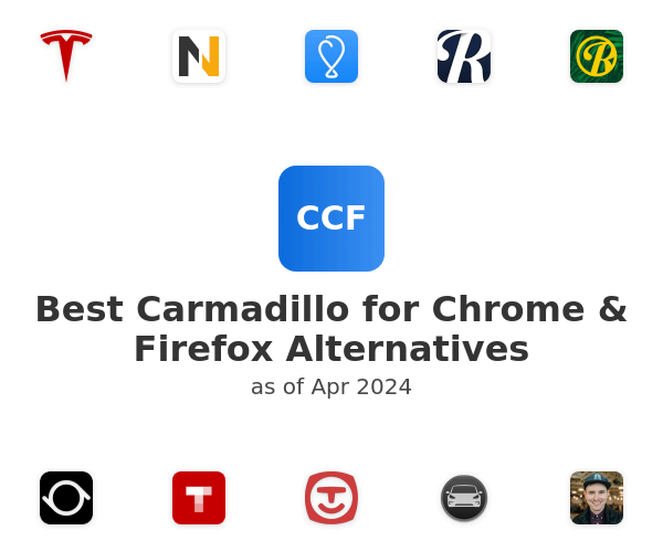 Best Carmadillo for Chrome & Firefox Alternatives