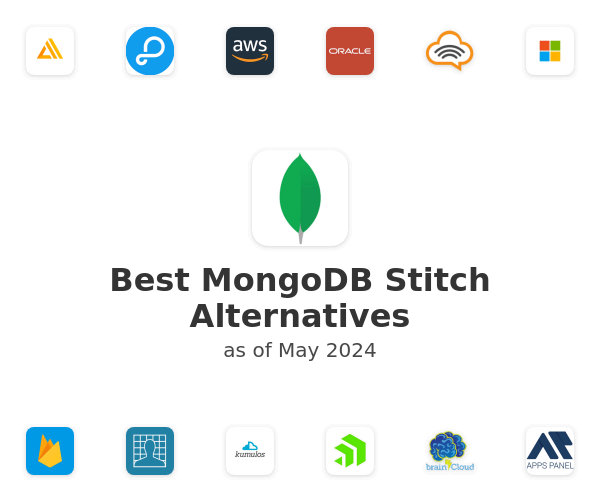 Best MongoDB Stitch Alternatives