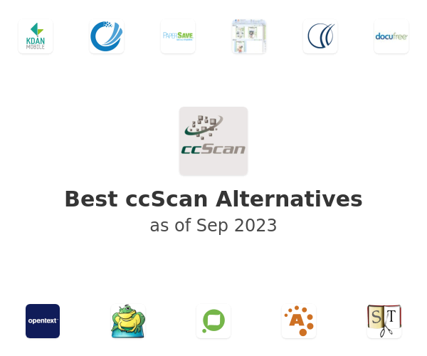 Best ccScan Alternatives