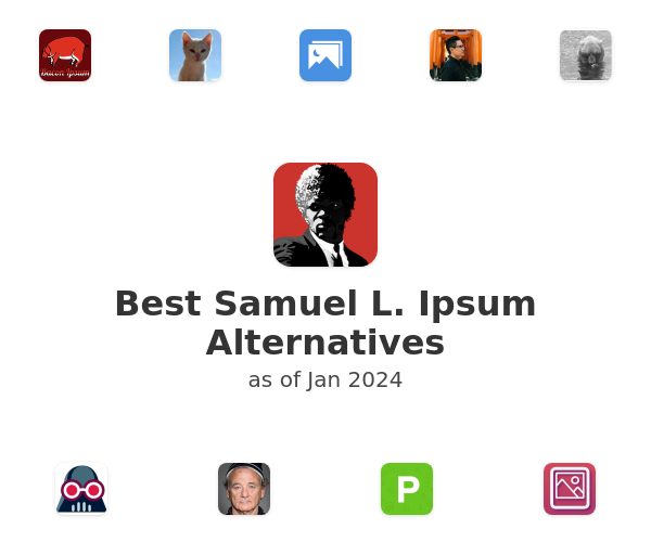 Best Samuel L. Ipsum Alternatives