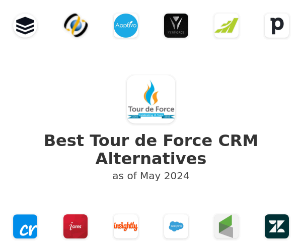 Best Tour de Force CRM Alternatives