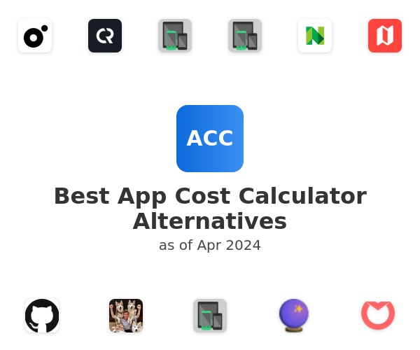 Best App Cost Calculator Alternatives