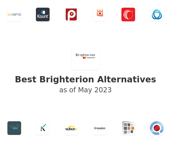 Best Brighterion Alternatives