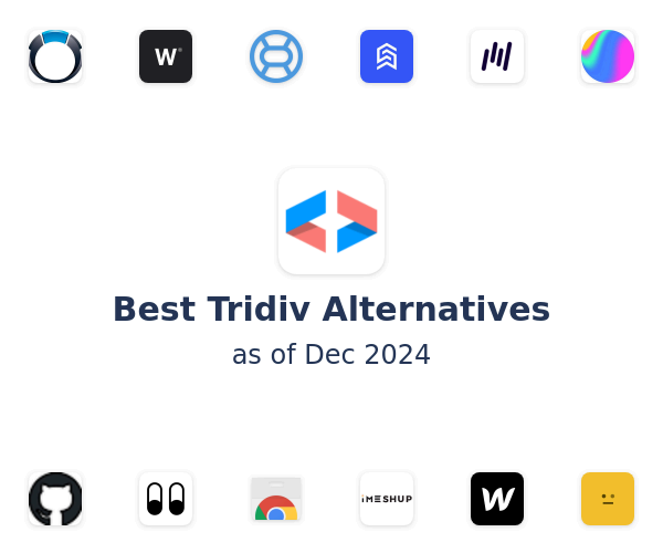 Best Tridiv Alternatives