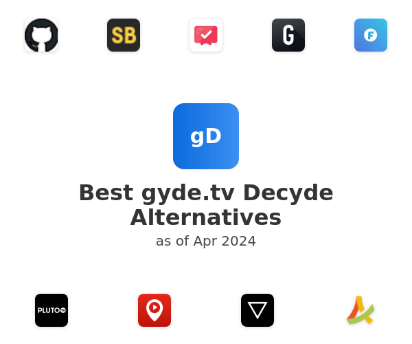 Best gyde.tv Decyde Alternatives